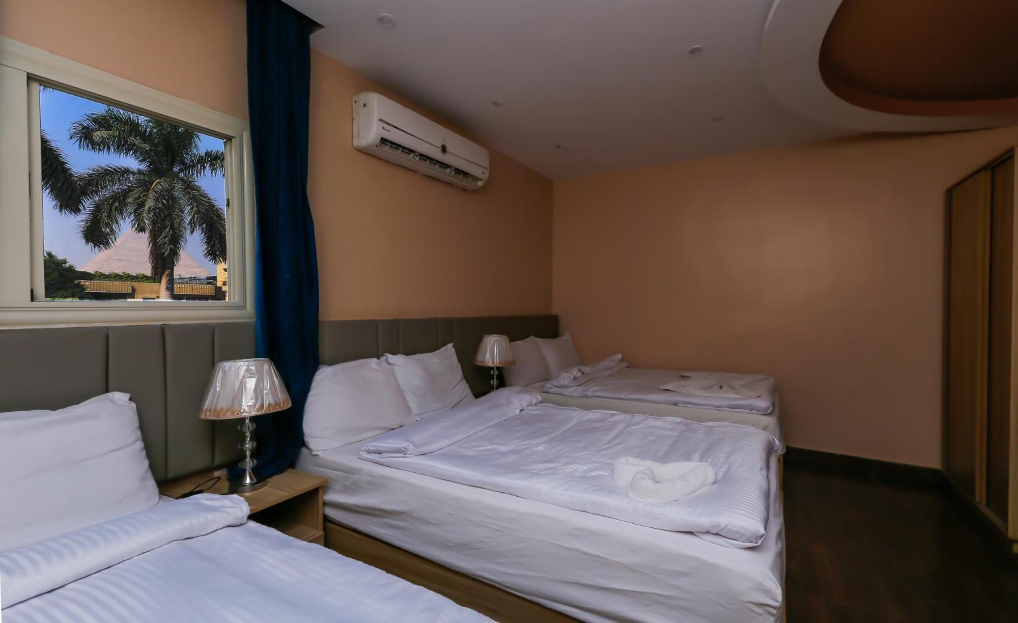 Pyramids Express View Hotel Kafret el-Gabal Exterior foto